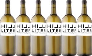 6x Hillinger Hill Liter Grüner Veltliner 1 L  – Weingut Leo Hillinger, Burgenland – Weißwein