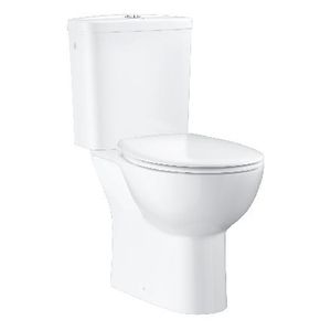 Grohe Bau Ceramic - Set - Stand-WC-Kombination mit Spülkasten + WC-Sitz SoftClose, Alpinweiß 39347000