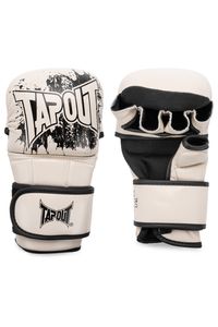 TapOut Ruction MMA Sparring Handschuhe Leder Ecru Größe L/XL