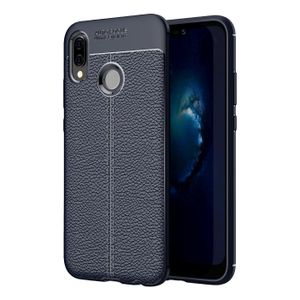 Schutzhülle für Huawei P20 Lite 5.8 Zoll TPU Cover Robuste Hülle Dünn aus weichem flexiblem Material Slim Blau