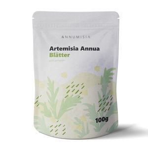 ANNUMISIA® Artemisia Annua Blätter geschnitten 100 g - Einjähriger Beifuß - ohne Stängel und ohne Zusatzstoffe - enthält Artemisinin