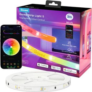 GOVEE Smart LED Strip Light S RGBIC 3m Matter