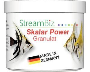 StreamBiz Skalar Power Granulat Größe L 80g  für Chichliden