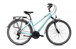 Capriolo TOURING ROADSTER LADY 28 "x17" olivovo-tyrkysový Trekingový bicykel (2021)
