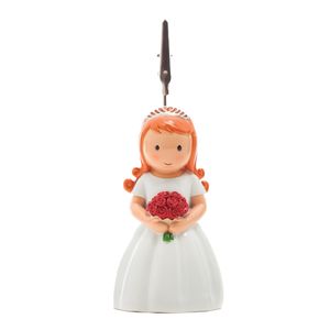 Little Drops of Water Fotohalter Braut Ehefrau mit roten Blumen 17534