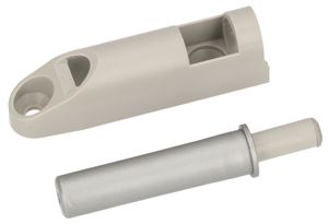 KOTARBAU® 10er Set Stoßdämpfer für Möbeltüren mit Adapter Grau Softclose für Möbel