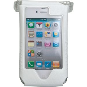 Topeak Handytasche DryBag Kompatibel mit Apple iPhone 4 / 4S, Weiß