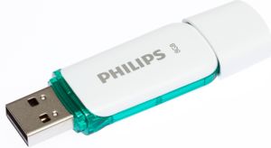Philips USB-Stick 8GB Drive Snow, USB 2.0, Farbe: Grün