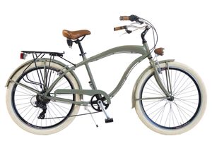 Via Veneto by Canellini bicykel Cruiser muž hliník - Olivovo Zelená