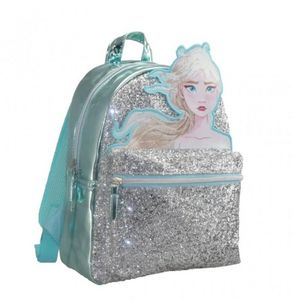 batoh Frozen Glitter 31 cm svetlo modrý
