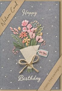 bsb 693001-2 Geburtstagskarte - Natur Card, inkl. Umschlag