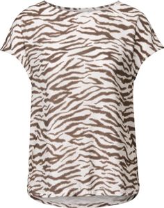 printed mat-mix shirt w.boat-n 36762 nomad brown Größe 44
