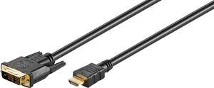 Pozlátený kábel DVI-D/HDMI™