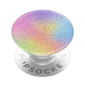 PopSockets PopGrip Handy-Griff mit Pastel Glitter Nebula Design