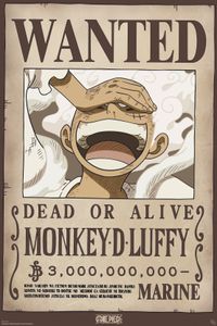 One Piece - Poster Maxi 91.5x61 - Gesucht: Luffy Gear 5