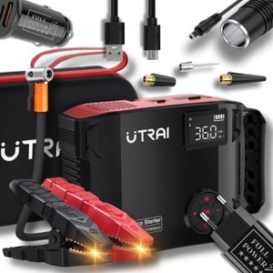 Powerbank 12V Rozrusznik Booster Jump Starter Urządzenie Rozruchowe 2000A Utrai Jstar 5 + Akcesoria Full Power