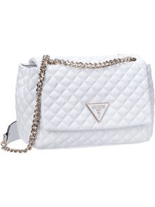 Guess Umhängetasche Rianee Quilt Convertible XBody Flap white