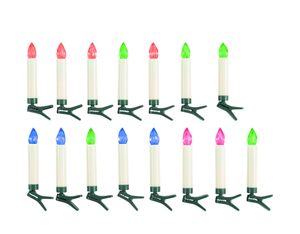 Livarno Home Weihnachts Christbaumkerzen LED kabellos Fernbedienung 15er Creme