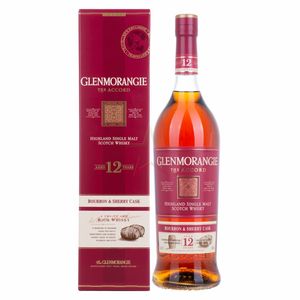 Glenmorangie The ACCORD 12 Years Old Highland Single Malt Bourbon & Sherry Cask 43 %  1,00 lt.
