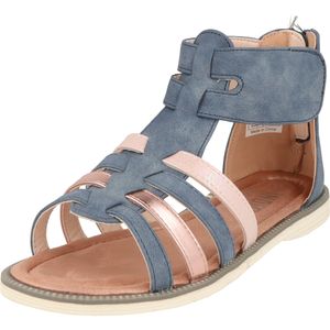 Indigo Kinder 482-482 Mädchen Römersandale Sommer Freizeit Schuhe Blue