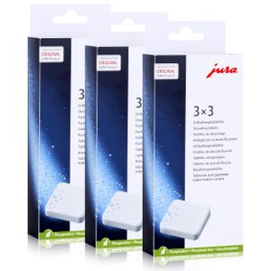 Jura 61848 Entkalkungstabletten 9 Tabletten - für Vollautomaten (3er Pack)