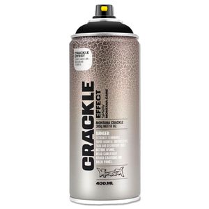 Montana Cans CRACKLE Effect Spray - Traffic Black 400ml