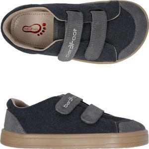 Canvas-Sneaker 3F Cross Denver 4BC29/14 bar3foot super flexi anthrazitgrau barfuß