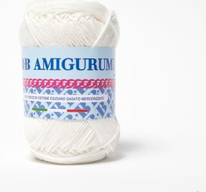 B.B.B. Filati - Amigurumi - Strickgarn aus reiner Baumwolle, sehr weich, geeignet für Puppen und Puppen, maschinenwaschbar, für Eisen/Häkelnadeln: 3-4 Creme 151 50 gr
