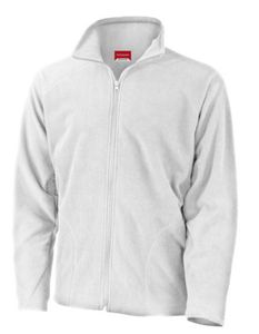 Micron Fleece Jacke - Uni - Farbe: White - Größe: S