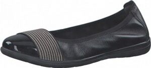 JANA 8-8-22106-28/001 BLACK Ballerinas FS 2022, Spocc:36
