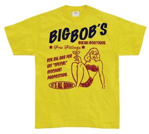 Big Bobs Bikini Boutique - Large - Yellow