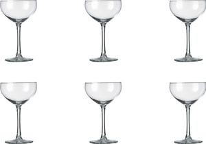 Royal Leerdam 6er Set Sektglas Specials, 240 ml, glasklare Stielgläser für Schaumwein, Cocktails oder als Dessertglas, modern, spülmaschinenfest