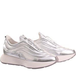Hogl Damen Sneaker 7-102311 7600 Farbe: Silber Größe: 37.5