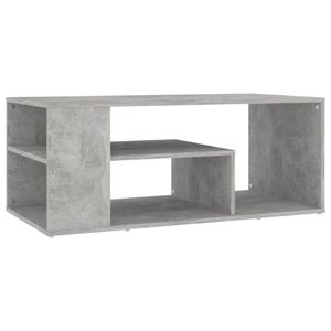 vidaXL Couchtisch Betongrau 100x50x40 cm Holzwerkstoff