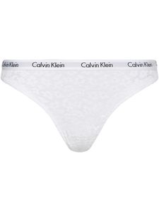 Calvin Klein Damen Unterwäsche Brazilian, Farbauswahl:Weiß, Größe:L