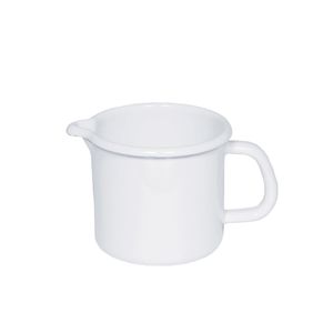 Riess Schnabel- Milchtopf Ø16cm 2 Liter Emaille Classic Weiss