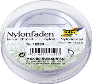 Nylonfaden auf Spule 100m