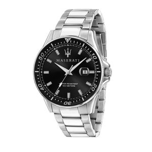 Maserati R8853140002 Pánské hodinky Sfida stříbrná/černá