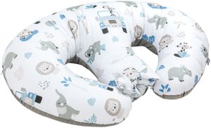 Bellochi Still vankúš Twins s referenciou - bavlna a zamat -  certifikovaný - vankúš na ukladanie dieťaťa - Cuddly Cushion - Multifunkčné dvojča do vankúšového umiestnenia - Safari