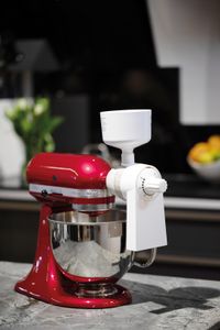 Jupiter Küchenmaschinen Getreidemühlen-Vorsatz mit Steinmahlwerk für KitchenAid Küchenmaschinen