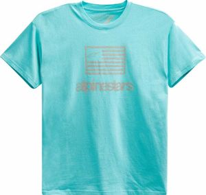 Alpinestars Flag Tee Light Aqua 2XL Koszulka