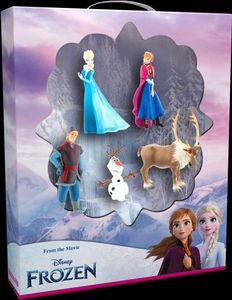 Bullyland 13413 - WD 10 Jahre Diseny Frozen Spielfiguren Geschenkset 1