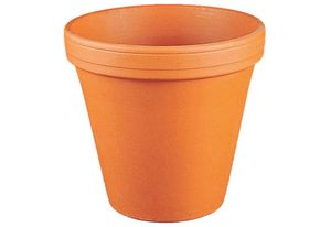 SPANG Blumentopf Ton Ø14cm konisch natur