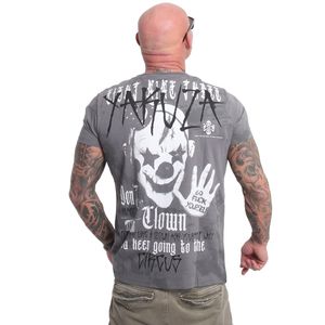 Yakuza Herren Circus T-Shirt, Steel Gray, 3XL