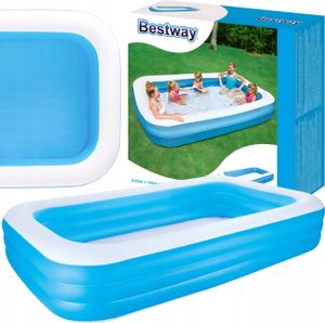 Bestway 305X183Cm Large Family Spring Base Gardens