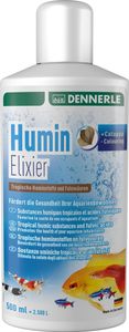 Dennerle Humin Elixier, 500 ml - Tropische Huminstoffe und Fulvosäuren, fördert die Gesundheit der Aquarienbewohner