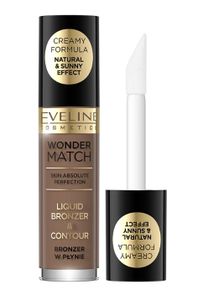Eveline Cosmetics, Wonder Match, Bronzer w płynie nr 02, 4,5 ml