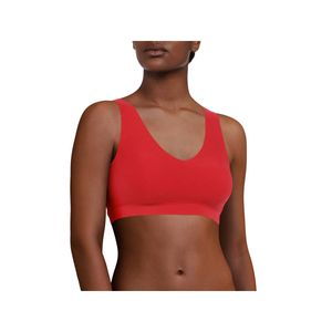 Chantelle Damen Bustier - SoftStretch, Soft Cups, bügellos, nahtlos Rot M/L