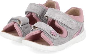 Superfit Kinder Sandalen Miniletten POLLY Grau Rosa Rauleder Textil Größe: 25 Superfit Kinder Sandalen Miniletten POLLY Grau Rosa Rauleder Textil Größe: 25