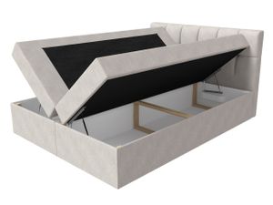 Moderná box spring posteľ Rapid 200x200, tyrkysová